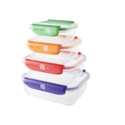 MASTRAD Boîtes de Conservation Connectées Stor'eat (x4)* Conservation