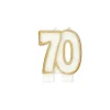 GATODECO Bougie Anniversaire 70 ans Gatodéco* Décoration Gâteau