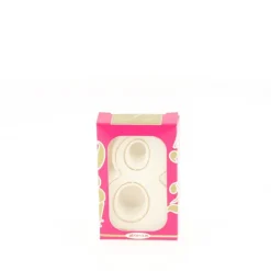 CUISINEADDICT Bougie anniversaire chiffre 8 blanche avec filet doré* Décoration Gâteau