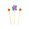 GATODECO Bougie Chiffre 5 avec 2 bougies étoiles Gatodéco* Décoration Gâteau