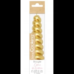 SCRAPCOOKING Bougie Corne de Licorne XXL* Décoration Gâteau