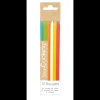 SCRAPCOOKING Bougies Longues Multicolore 12 cm (x12)* Décoration Gâteau