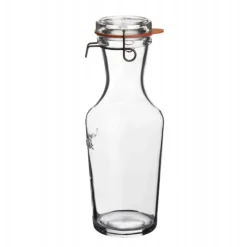 LUIGI BORMIOLI Bouteille en Verre 1L (x6) Lock Eat* Conservation