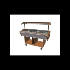IZMAK Buffet Chaud Central 30 à 90°C 1550 x 900 x 1350 mm* Buffet Self Service