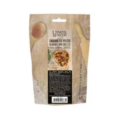 PATISDECOR Cacahuètes Non Salées et Pelées 300 g Patisdécor* Fruits Secs
