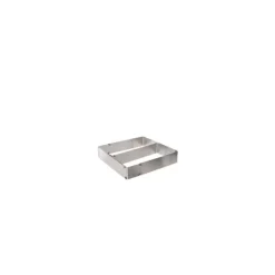 SCRAPCOOKING Cadre à Pâtisserie Extensible Inox Rectangle* Cercle À Patisserie