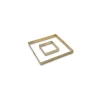 MATFER Cadre carré à entremets 33 x 33 cm* Cercle À Patisserie