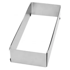 SCRAPCOOKING Cadre Pâtisserie Extensible Inox Rectangle* Cercle À Patisserie