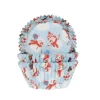 HOUSE OF MARIE Caissette Cupcake Bonhomme de Neige x50* Moules En Papier