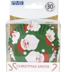 PME Caissette cupcake Père Noël x30* Moules En Papier
