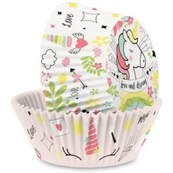 SCRAPCOOKING Caissette Cupcakes Licorne (x36)* Moules En Papier
