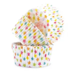 SCRAPCOOKING Caissette en Papier Etoiles x 40* Moules En Papier