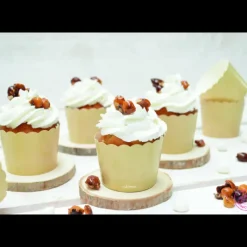 SCRAPCOOKING Caissette rigide de cuisson kraft (x25)* Moules En Papier