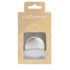 SCRAPCOOKING Caissettes Argentées (x48)* Moules En Papier