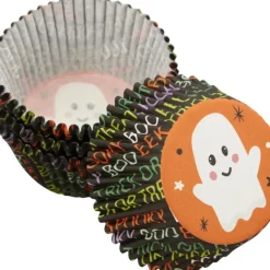 WILTON Caissettes Cupcakes Fantôme Halloween (x75)* Moules En Papier