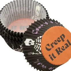 WILTON Caissettes Cupcakes Squelette Halloween (x75)* Moules En Papier