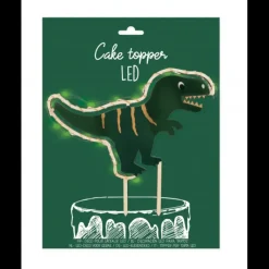 SCRAPCOOKING Cake Topper Dinosaure Led* Décoration Gâteau