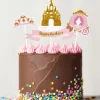 PATISDECOR Cake Topper Happy Birthday Princesse (x4) Patisdécor* Décoration Gâteau