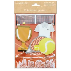 SCRAPCOOKING Cake Topper Tennis* Décoration Gâteau
