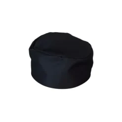 ROBUR Calot Cuisine Noir ATLANTA (x1)* Toque De Cuisinier