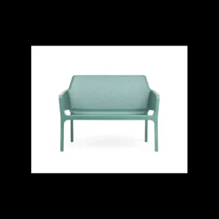 NARDI Canapé en Résine Vert d'Eau Net Bench* Mobilier Lounge|Salon De Jardin Professionnel