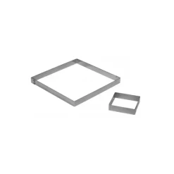 MALLARD FERRIERE Carré à tarte Inox 14 x 14 cm Mallard* Cercle À Patisserie