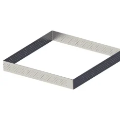 DE BUYER Carré perforé L. 20 cm de L'école Valrhona par* Cercle À Patisserie