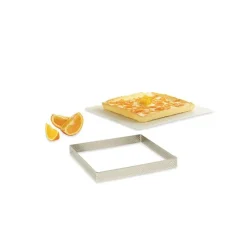 DE BUYER Carré perforé L. 20 cm de L'école Valrhona par* Cercle À Patisserie