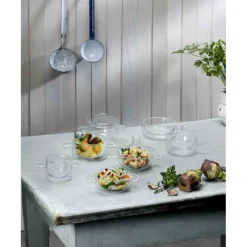 LUIGI BORMIOLI Casserole en Verre Double Paroi 27 cl (x2) THERMIC GLASS* Servir, Présenter