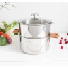 CRISTEL Casserole et Cuit Vapeur Inox Ø 24 cm Anses Olivier Biome* Cuiseur Vapeur|Casseroles