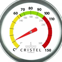 CRISTEL Casserole et Cuit Vapeur Inox Ø 24 cm Anses Olivier Biome* Cuiseur Vapeur|Casseroles