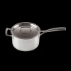 LE CREUSET Casserole Inox avec Couvercle 20 cm* Casseroles