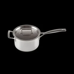LE CREUSET Casserole Inox avec Couvercle 18 cm* Casseroles
