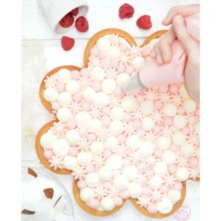 SCRAPCOOKING Cercle à Tarte Perforé Marguerite Ø 30 cm Inox* Cercle À Patisserie