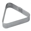 PAVONI Cercle à Tarte Triangle Inox Micro-perforé 8,5 x 7,5 cm x H 2 cm* Cercle À Patisserie