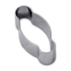 GOBEL Cercle Inox Coquille de Noël 15 x 7 cm x H 4,5 cm* Cercle À Patisserie