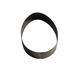 GOBEL Cercle Oeuf de Pâques Inox 8 x 5,6 cm x H 3 cm* Cercle À Patisserie
