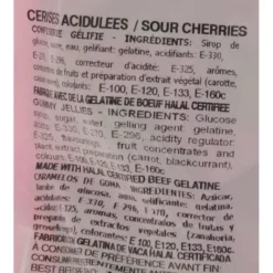 FINI Cerises Acidulées x 385 - Bonbons Halal* Confiserie