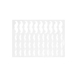 SILIKOMART Chablon Silicone Moustache (x40) Professional* Emporte Pièce - Découpoir Pâtisserie|Moule Silicone