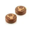 SILIKOMART Chablon Silicone Renne 4 x 4 x H 0,2 cm (x24)* Emporte Pièce - Découpoir Pâtisserie|Moule Silicone