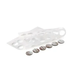 SILIKOMART Chablon Silicone Rond Ø 3 cm (x42) Professional* Emporte Pièce - Découpoir Pâtisserie|Moule Silicone