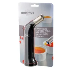 MASTRAD Chalumeau à Gaz rechargeable 22 ml Noir mat* Chalumeau De Cuisine