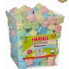HARIBO Chamallows Rainbollows x 210 - Boîte Bonbon* Produits Sans Gluten|Confiserie