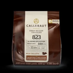 CALLEBAUT Chocolat au Lait 33,6% N°823 400g* Chocolat De Couverture