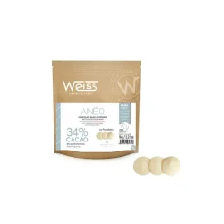 WEISS Chocolat Blanc 34% Anëo 1 kg* Chocolat De Couverture