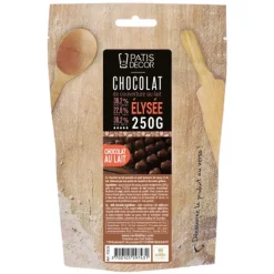 PATISDECOR Chocolat de Couverture Au Lait Elysée 36% 250 g Patisdécor* Chocolat De Couverture