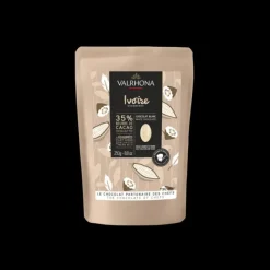 VALRHONA Chocolat de Couverture Blanc Ivoire 35% 250g* Chocolat De Couverture