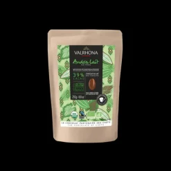 VALRHONA Chocolat de Couverture Lait Andoa 39% 250g Bio* Produits Bio|Chocolat De Couverture