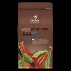 BARRY Chocolat Favorites Mi-amère 58% pistoles 5 kg* Chocolat De Couverture