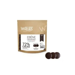 WEISS Chocolat Noir 72% Ebène 1 kg* Chocolat De Couverture